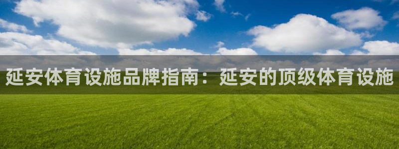 意昂集团官网：延安体育设施品牌指南：延安的顶级体育设