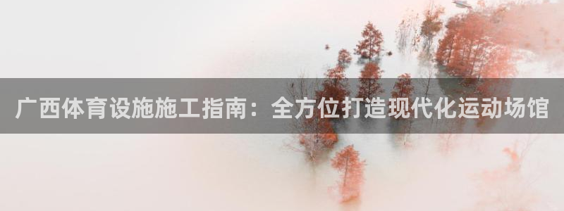 意昂体育3平台注册流程图：广西体育设施施工指南：全方位打造现