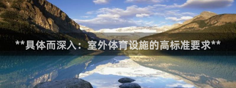 意昂3新能源：**具体而深入：室外体育设施的高标准要