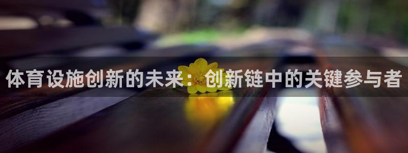 意昂3集团官网首页：体育设施创新的未来：创新链中的关