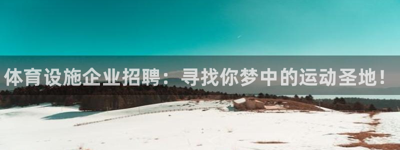 意昂3新能源：体育设施企业招聘：寻找你梦中的运动圣地